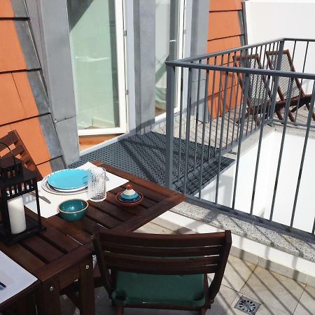LisboaApt Lumineux Terrasse Principe Realアパートメント エクステリア 写真