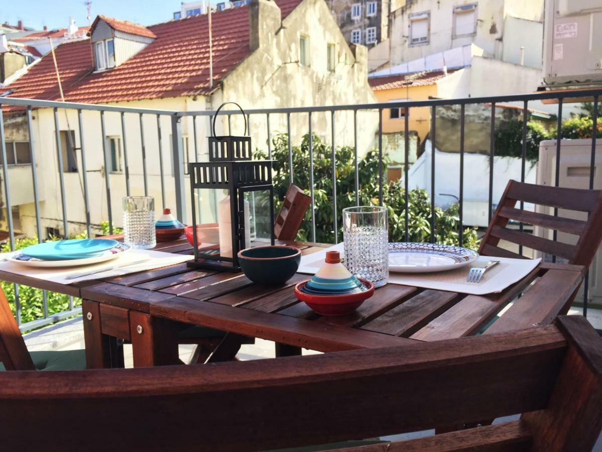 LisboaApt Lumineux Terrasse Principe Realアパートメント エクステリア 写真